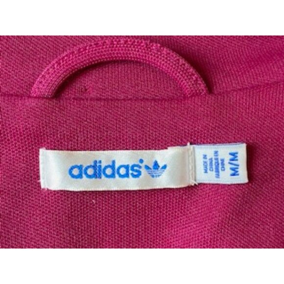 VINTAGE PINK ADIDAS JACKET M - Picture 4 of 6